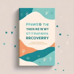 Design an engaging book cover for a book titled 'Paving the Way to Recovery: Psychological Recovery'