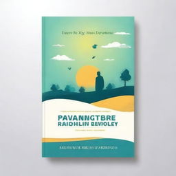 Design an engaging book cover for a book titled 'Paving the Way to Recovery: Psychological Recovery'