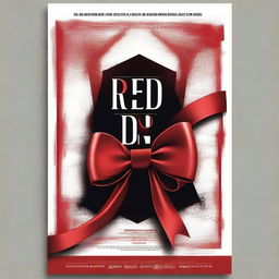 Design a captivating movie poster for a film titled 'Red Bow'