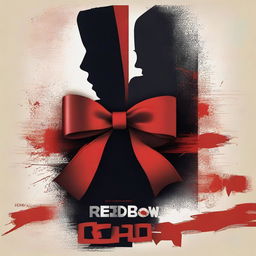 Design a captivating movie poster for a film titled 'Red Bow'