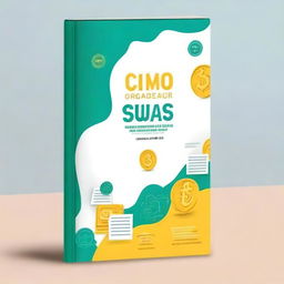 Create a book cover with the title: 'Como organizar suas finanças pessoais em 30 dias