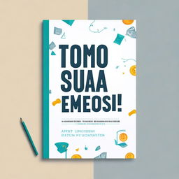 Create a book cover with the title: 'Como organizar suas finanças pessoais em 30 dias