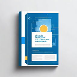 A professional book cover design for a digital transformation guide, titled 'Transformasi Digital dalam Pembinaan Jabatan Fungsional: Blueprint Menuju Birokrasi Modern