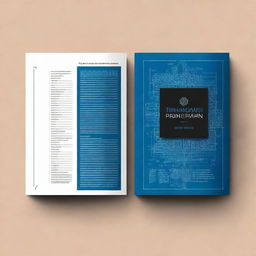 A professional book cover design for a digital transformation guide, titled 'Transformasi Digital dalam Pembinaan Jabatan Fungsional: Blueprint Menuju Birokrasi Modern