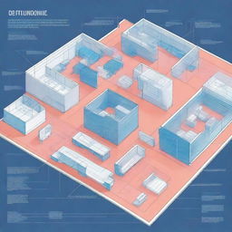 A detailed blueprint illustrating the path to modern bureaucracy