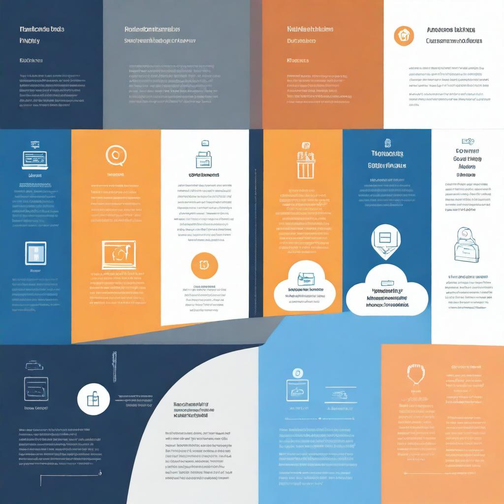 A detailed digital transformation roadmap, featuring key milestones, timelines, and strategic initiatives