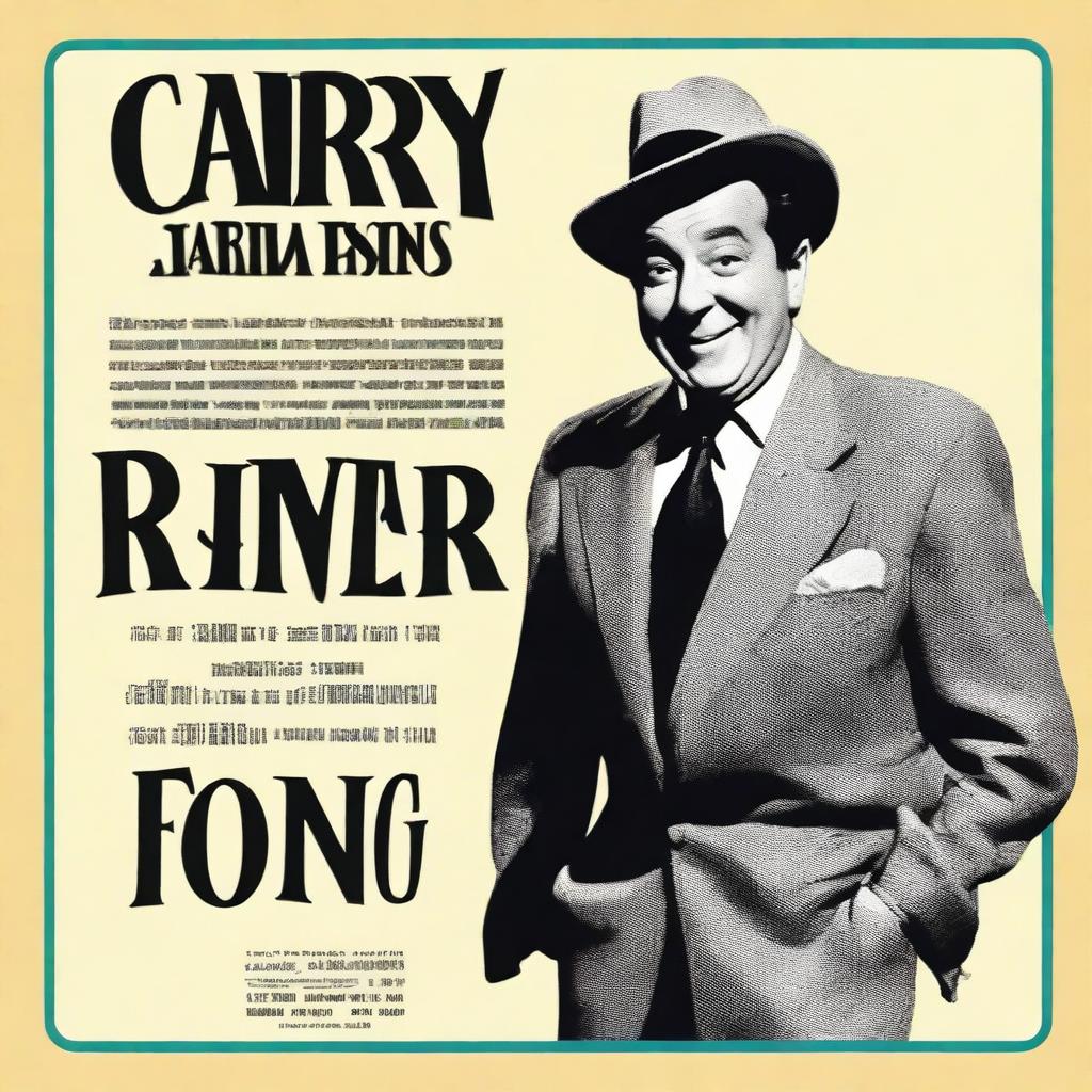 Create a movie poster for a British 1940s satire titled 'Carry-On Fucking' featuring Reg Varney