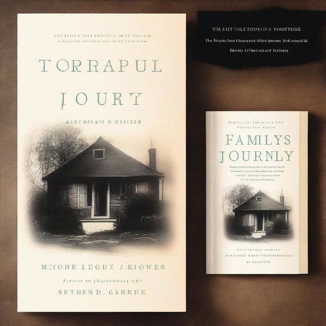 Cover design for the book 'Torn Apart: A Family's Journey'