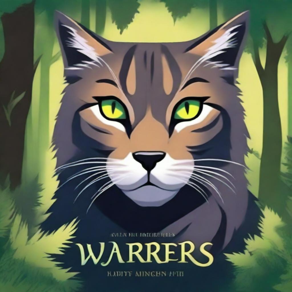 A book cover in the style of Erin Hunter's Warriors series