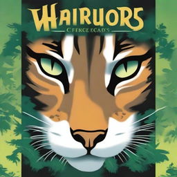 A book cover in the style of Erin Hunter's Warriors series