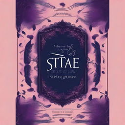 Create a dark-themed book cover titled 'State Of Sweet Sorrow'