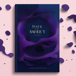 Create a dark-themed, abstract book cover titled 'State Of Sweet Sorrow'