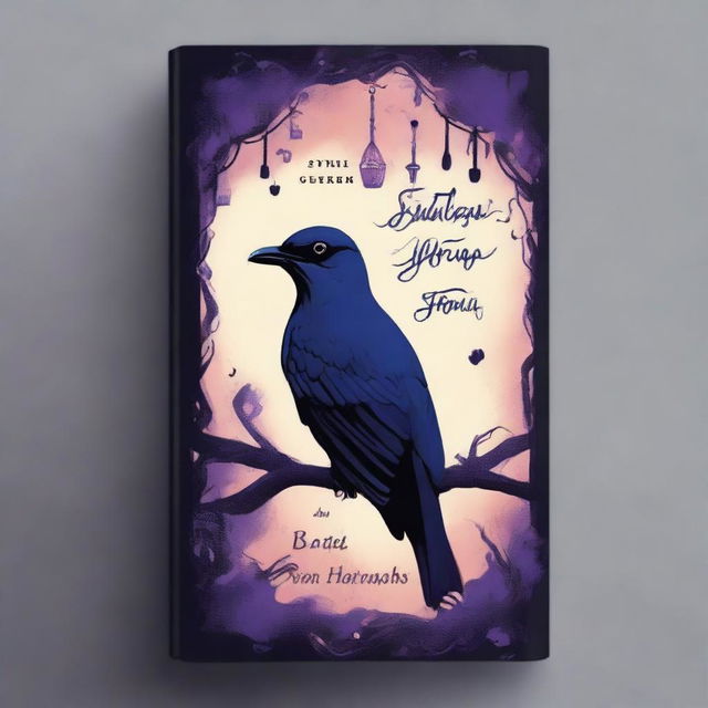 Create a dark-themed book cover titled 'State Of Sweet Sorrow'