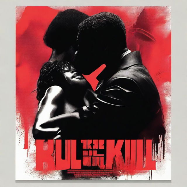 Generate a movie poster with the title 'Kiss & Kill'