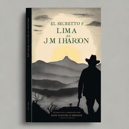 A captivating book cover for 'El Secreto Lunar de Jim Harrison - La Verdad'