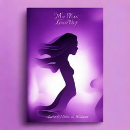 A beautiful abstract book cover for a book titled 'My Way - Lessons of a Young Lady Navigating Life's Journey Her Way