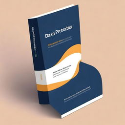 Create a book cover for a legal book on data protection law