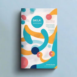 Create an abstract and eye-catching book cover for a legal book on data privacy law