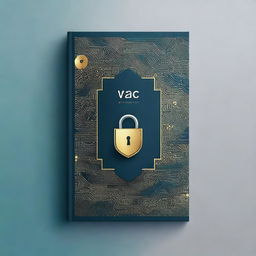 Design an eye-catching book cover for a legal book on data privacy law