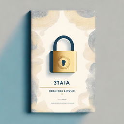 Design an eye-catching book cover for a legal book on personal data privacy law