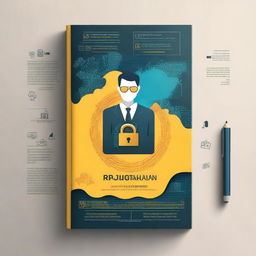 Create an eye-catching book cover for a legal book on the role of a Personal Data Officer