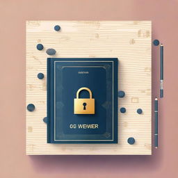 Design an eye-catching book cover for a legal book on the role of a Data Protection Officer