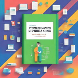 Create a book cover for 'R Programming Unlocked: Easy Learning for All'