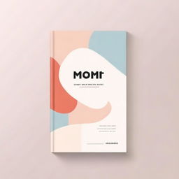 Create a minimalistic book cover design