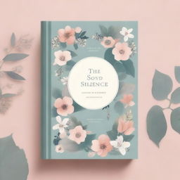 A captivating book cover titled 'The Sound of Silence - A Poetical Journey'