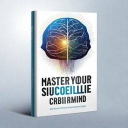 Create a book cover for a book titled 'Master Your Subconscious Mind'