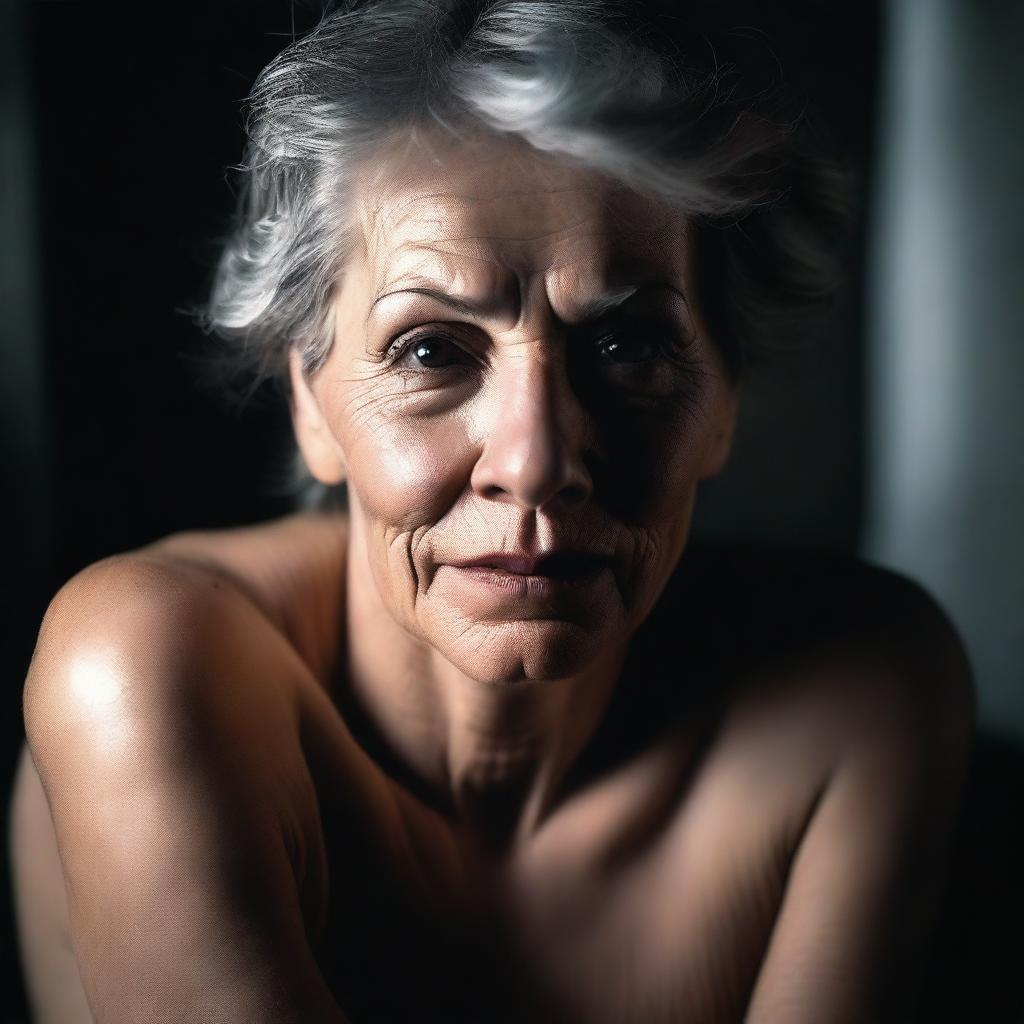 Create an image depicting a mature theme suitable for a mature audience