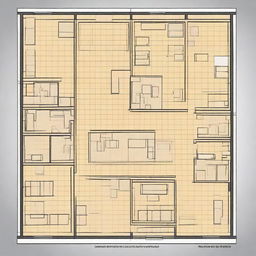 Create a detailed floor plan illustration for an Italian pasta production plant