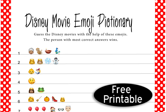 Guess the Disney Movie: Emoji Edition!