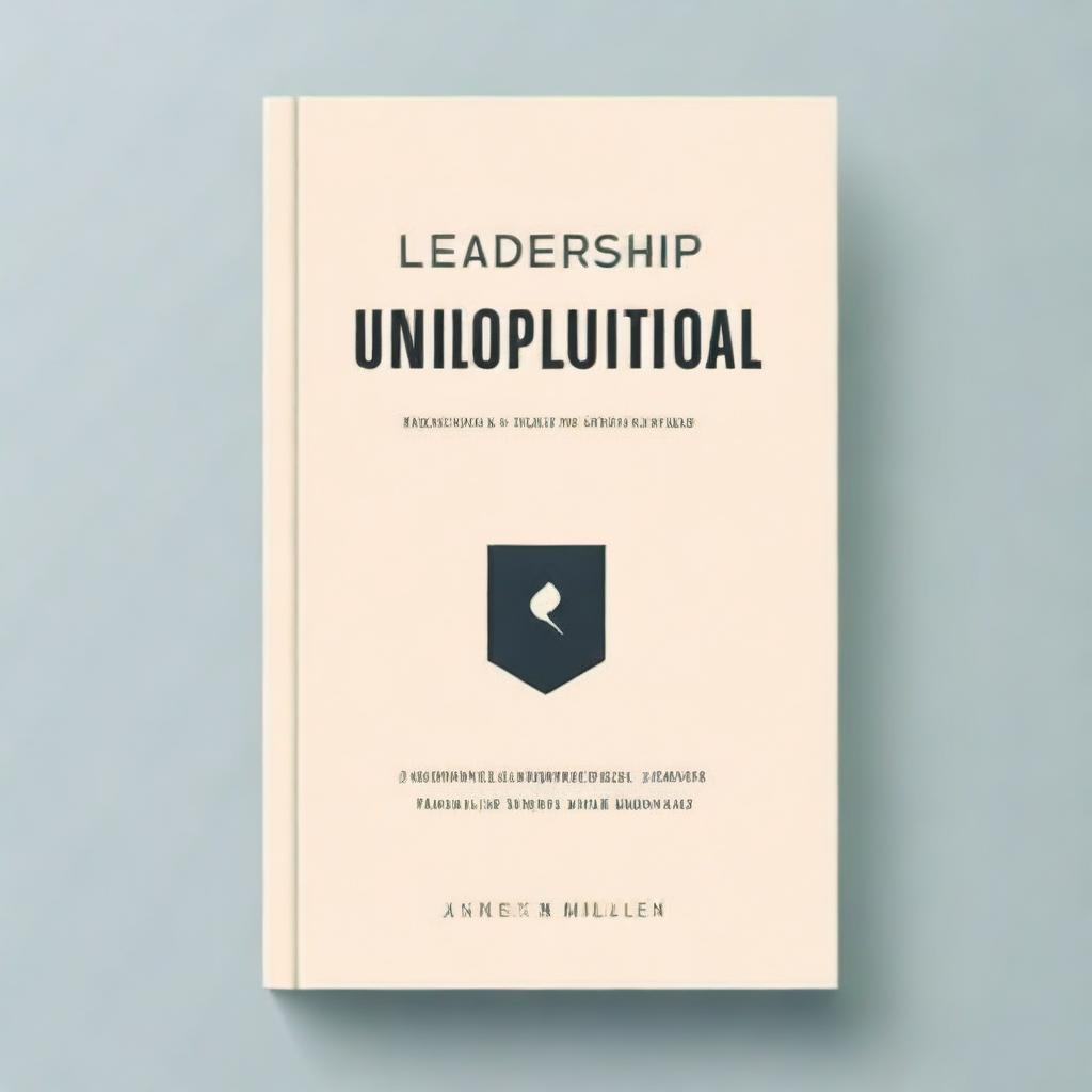 Create a book cover for a book titled 'Leadership Uncomplicated'