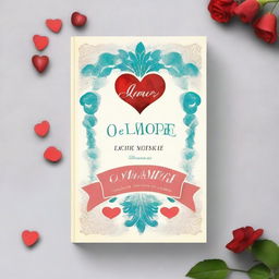 Create a book cover featuring the title 'O Amor é um Milagre'