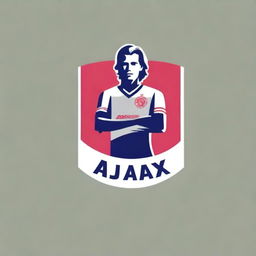 Create an image of the logo for the Eredivisie club Ajax