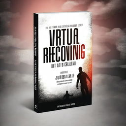 Create a book cover design for a novel titled 'Virtual Reckoning' by JustBella