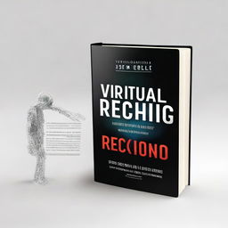 Create a book cover design for a novel titled 'Virtual Reckoning' by JustBella