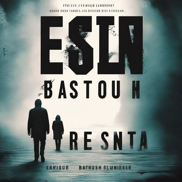 A horror thriller book cover with the title ‘Past, Future, Present’ in a sleek, modern font, and the author's name ‘Enrique Batiste’ in a smaller, contrasting font