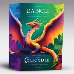 Create a book cover for a book titled 'Dance of the Feather and Scale'