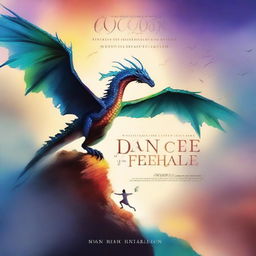 Design a captivating book cover for a novel titled 'Dance of the Feather and Scale'