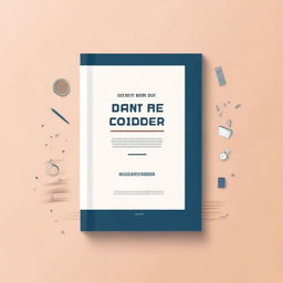 Create a book cover for 'Diary of a Coder'