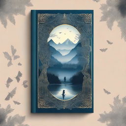 A captivating book cover featuring a mysterious and enchanting scene