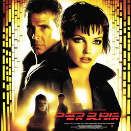 A movie poster for the film Blade Runner starring singer Britney Spears and actor Tom Cruise