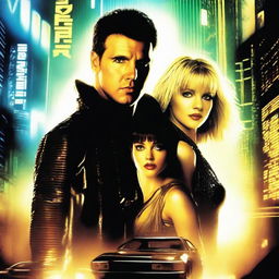 A movie poster for the film Blade Runner starring singer Britney Spears and actor Tom Cruise