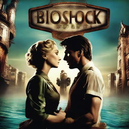 A movie poster for the Bioshock game starring singer Madonna and actor Tom Cruise