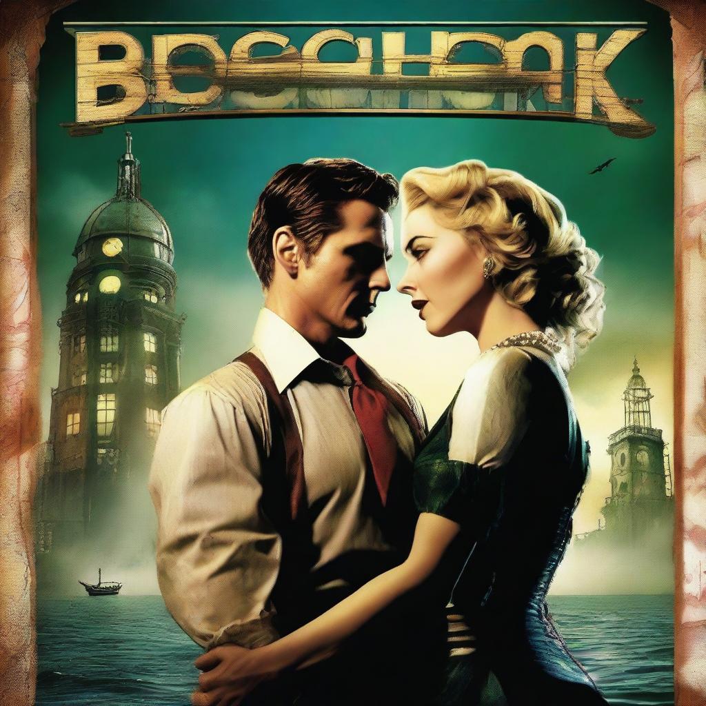 A musical style movie poster for the Bioshock game starring singer Madonna and actor Tom Cruise