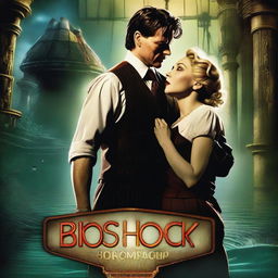 A musical style movie poster for the Bioshock game starring singer Madonna and actor Tom Cruise