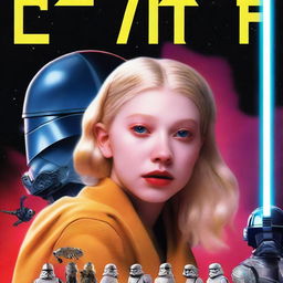 A movie poster for the Star Wars franchise starring actress Hunter Schafer