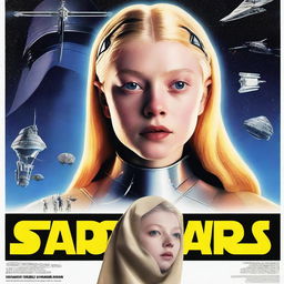 A movie poster for the Star Wars franchise starring actress Hunter Schafer